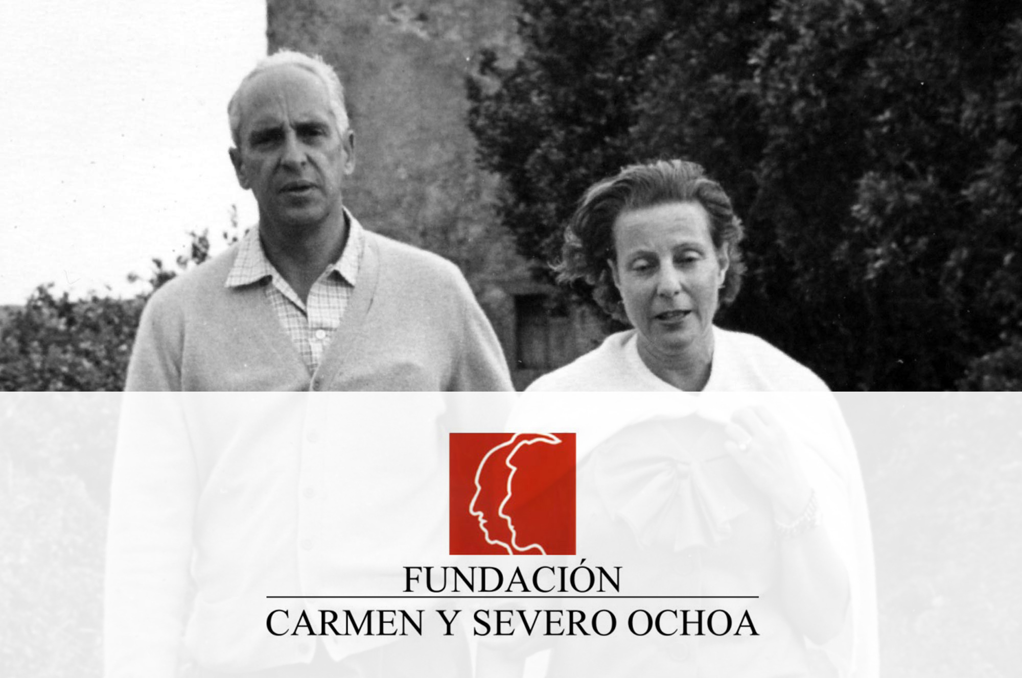 Severo Ochoa y Carmen García Cobian